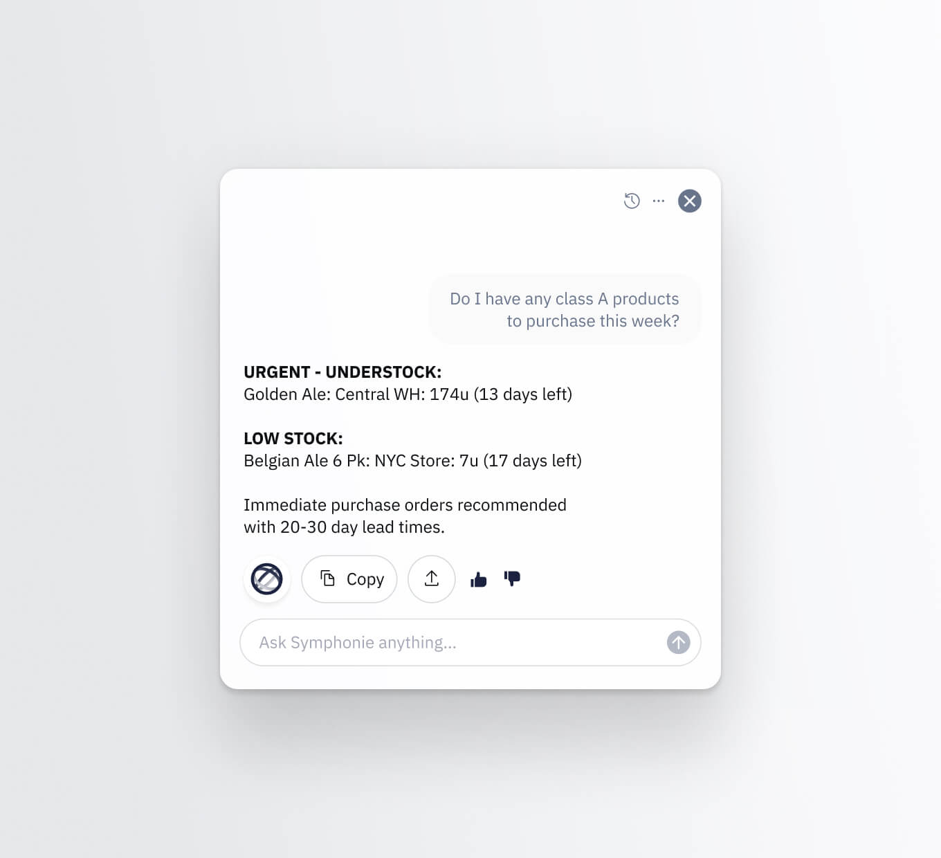 AI Assistant Symphonie 