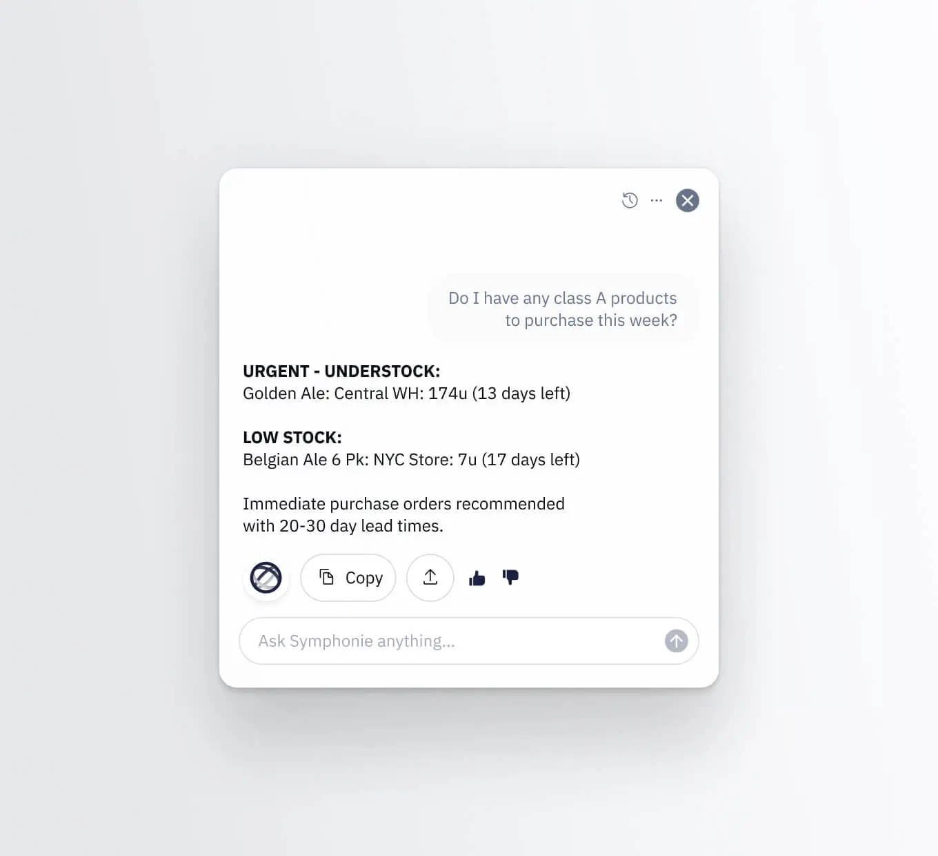 AI Assistant Symphonie